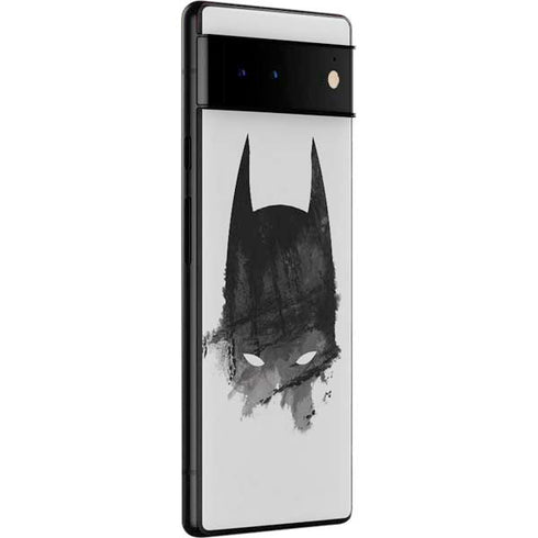 DC Comics Batman Mask Art Google Pixel 6 Pro Skin